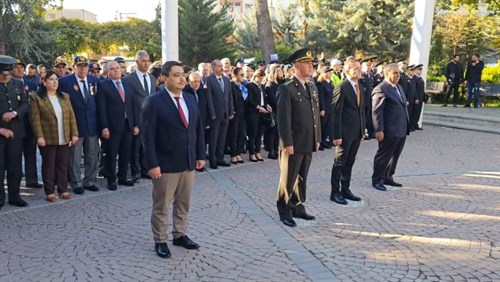 Gazi Mustafa Kemal Atatürk'ün vefatının 86’ncı yıl dönümü etkinliklerle anıldı.